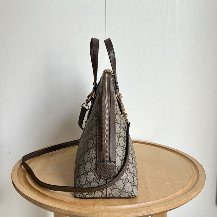 グッチ直営アウトレット店 GUCCI オフィディア GG ミディアム トップハンドル ベージュ×エボニー 524533 K05NB 8745 グッチ ショルダーバッグ 人気順 - 画像 (9)