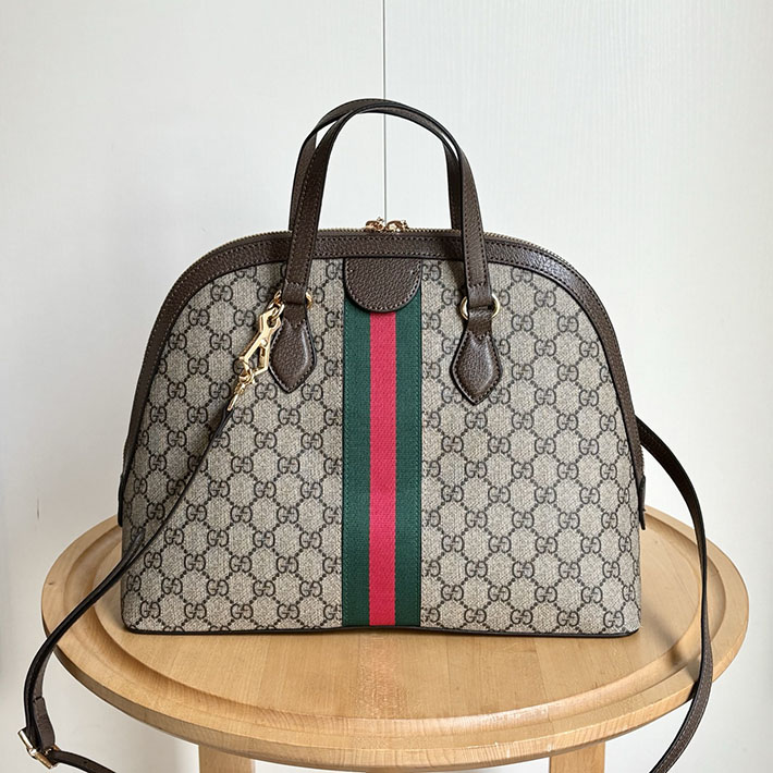 グッチ直営アウトレット店 GUCCI オフィディア GG ミディアム トップハンドル ベージュ×エボニー 524533 K05NB 8745 グッチ ショルダーバッグ 人気順 - 画像 (8)
