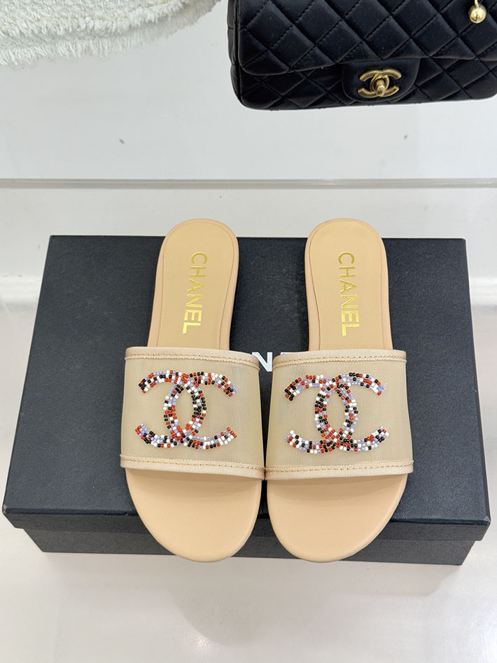 最高級シャネルスーパーコピー CHANEL 2026年春夏 新作 ココマーク サンダル 靴 レディース ベージュ 2630844 シャネル サンダル 安い - 画像 (8)