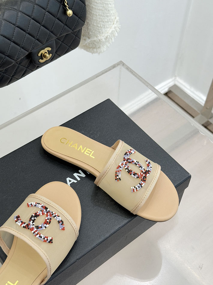 最高級シャネルスーパーコピー CHANEL 2026年春夏 新作 ココマーク サンダル 靴 レディース ベージュ 2630844 シャネル サンダル 安い - 画像 (7)