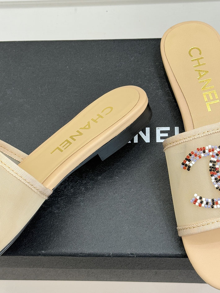 最高級シャネルスーパーコピー CHANEL 2026年春夏 新作 ココマーク サンダル 靴 レディース ベージュ 2630844 シャネル サンダル 安い - 画像 (6)
