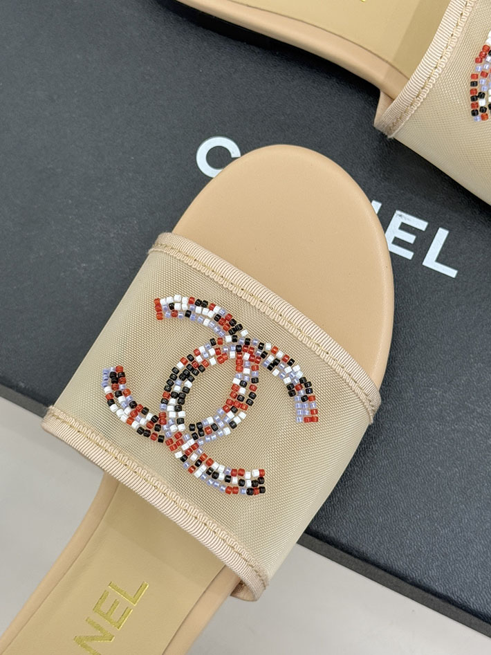 最高級シャネルスーパーコピー CHANEL 2026年春夏 新作 ココマーク サンダル 靴 レディース ベージュ 2630844 シャネル サンダル 安い - 画像 (5)