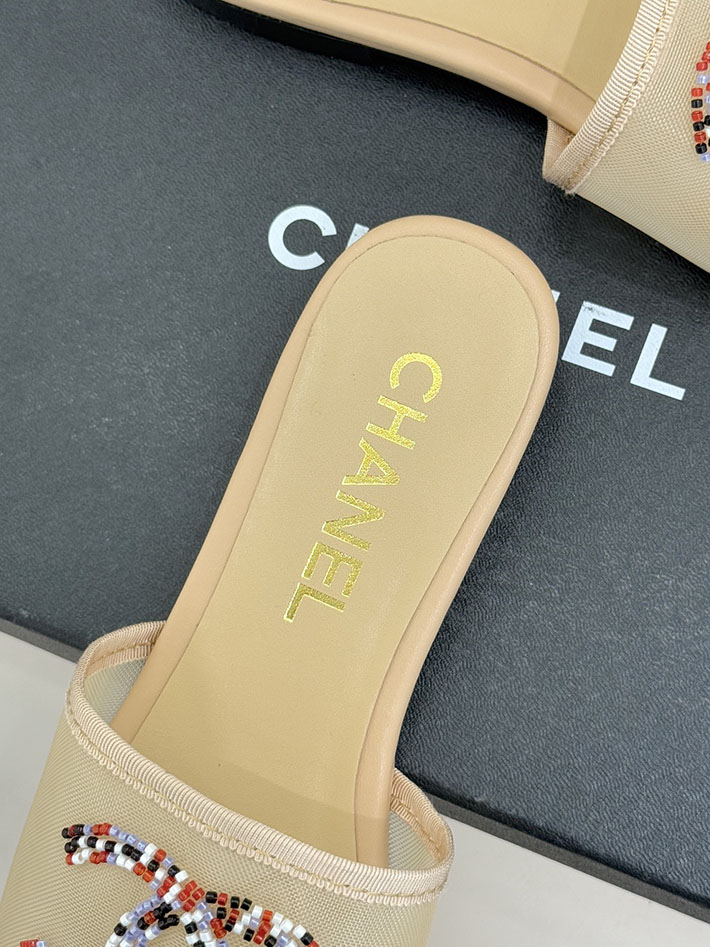 最高級シャネルスーパーコピー CHANEL 2026年春夏 新作 ココマーク サンダル 靴 レディース ベージュ 2630844 シャネル サンダル 安い - 画像 (4)