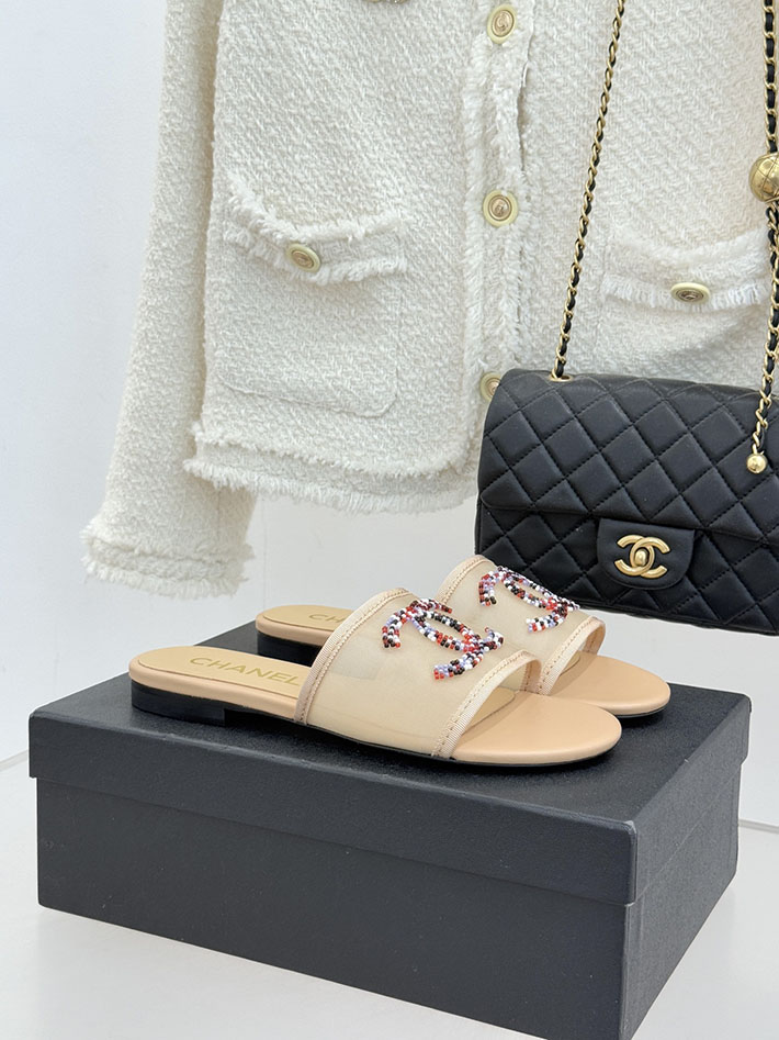 最高級シャネルスーパーコピー CHANEL 2026年春夏 新作 ココマーク サンダル 靴 レディース ベージュ 2630844 シャネル サンダル 安い - 画像 (2)