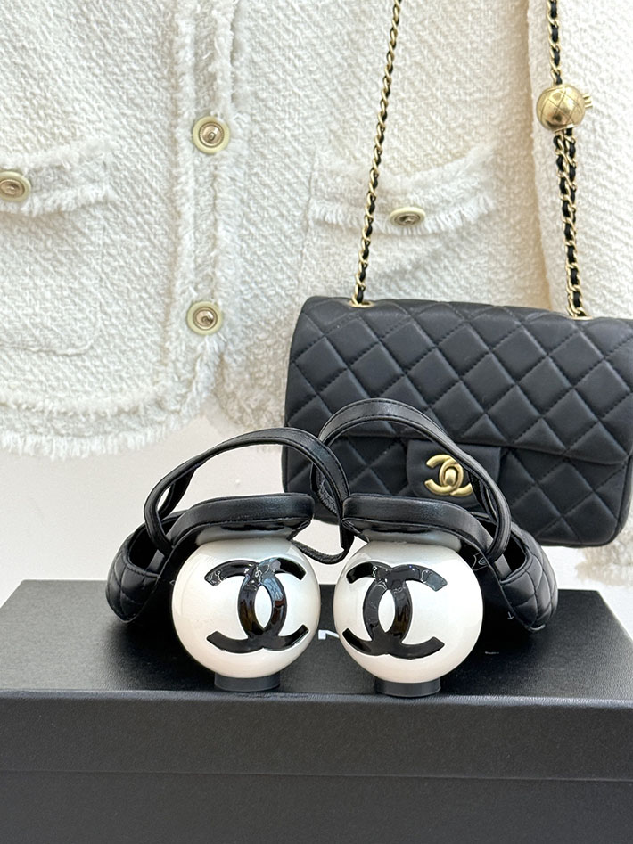 最高級シャネルスーパーコピー CHANEL 2026年春夏 新作 スリングバック シューズ パンプス ブラック 2630845 シャネル 靴 レディース 人気 - 画像 (6)
