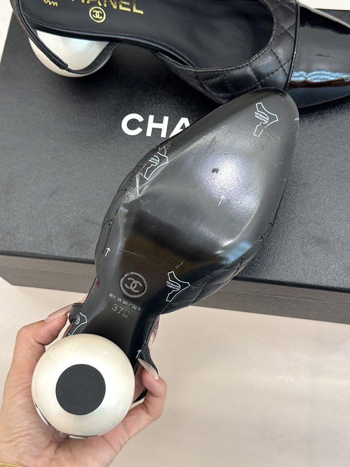 最高級シャネルスーパーコピー CHANEL 2026年春夏 新作 スリングバック シューズ パンプス ブラック 2630845 シャネル 靴 レディース 人気 - 画像 (3)