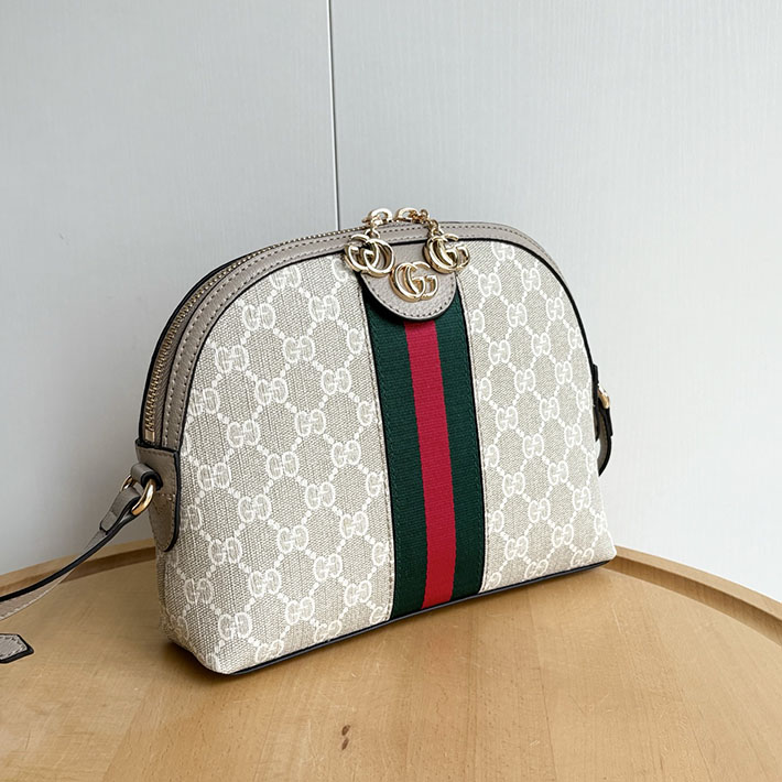 グッチ直営アウトレット店 GUCCI オフィディア スモール ショルダーバッグ ベージュ&ホワイト 499621 UULAG 9682 GUCCI バッグ 芸能人 - 画像 (7)