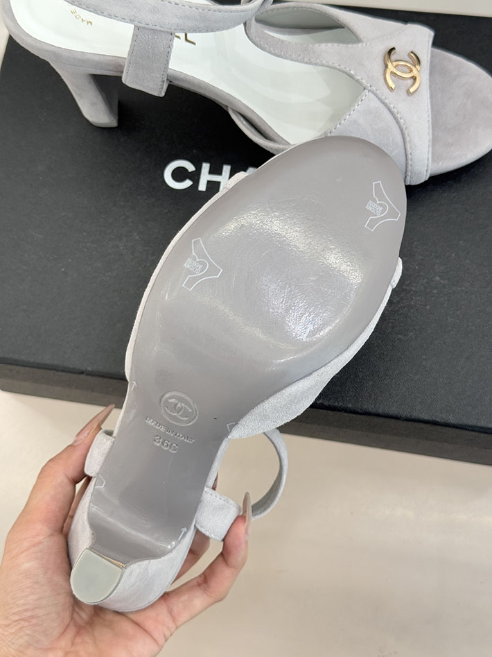 最高級シャネルスーパーコピー CHANEL 2026年 新作 サンダル ココマーク スエード キッドスキン ピンク 2630855 シャネル サンダル 定価 - 画像 (3)
