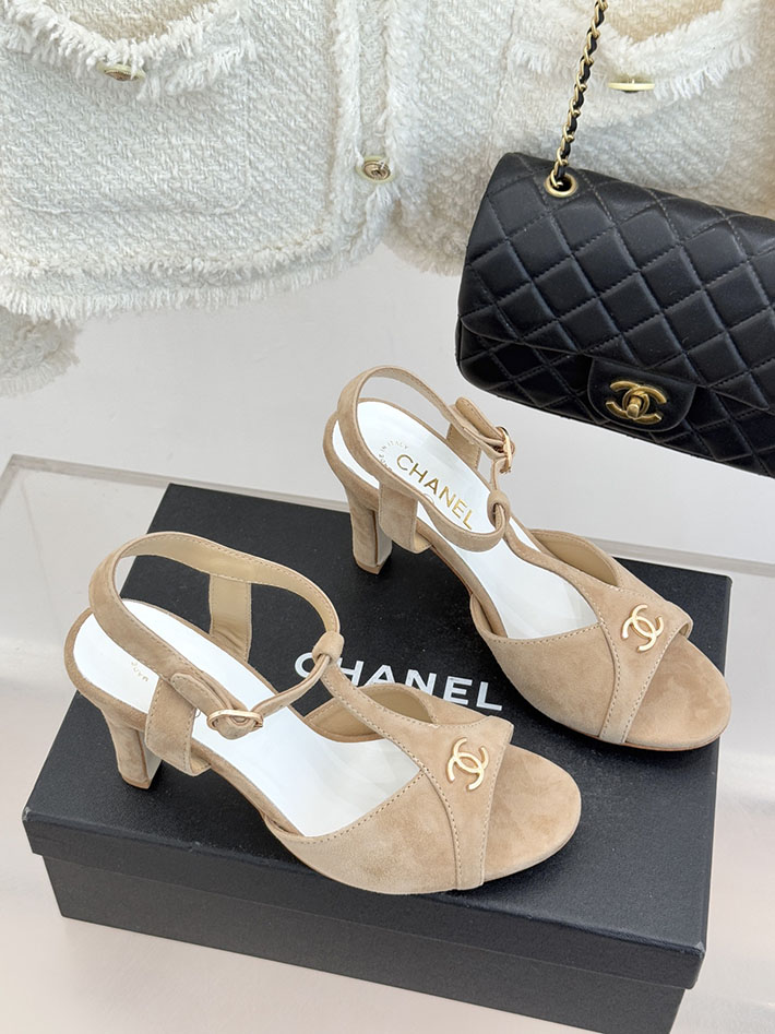 最高級シャネルスーパーコピー CHANEL 2026年 新作 サンダル ココマーク スエード キッドスキン ベージュ 2630856 レディース シャネル サンダル - 画像 (9)