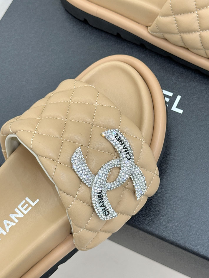 最高級シャネルスーパーコピー CHANEL 2026年 新作 サンダル マトラッセ ココマーク ミュール ブラウン 2630863 サンダル おしゃれ 歩きやすい - 画像 (5)