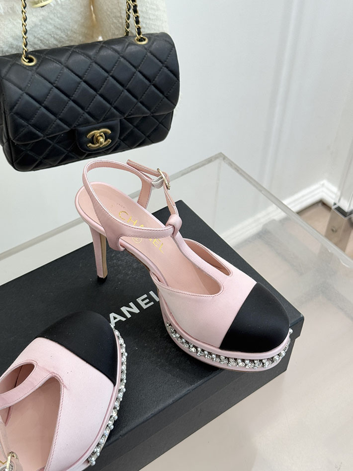 最高級シャネルスーパーコピー CHANEL 2026新作 ココマーク スリングバック シューズ パンプス 靴 ピンク 2630869 シャネル パンプス ピンク - 画像 (7)