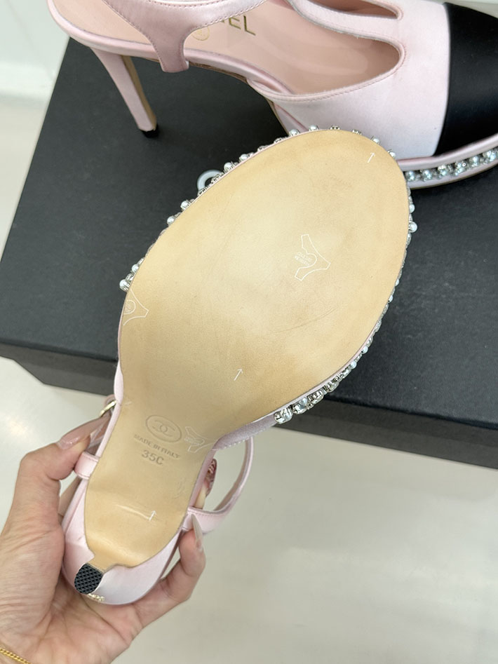最高級シャネルスーパーコピー CHANEL 2026新作 ココマーク スリングバック シューズ パンプス 靴 ピンク 2630869 シャネル パンプス ピンク - 画像 (3)
