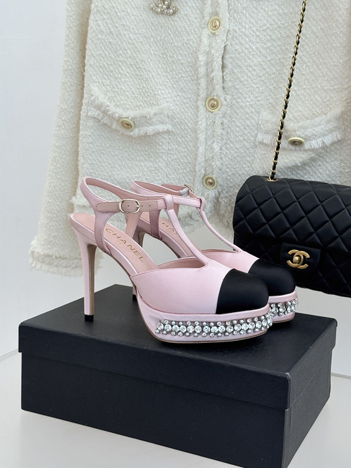 最高級シャネルスーパーコピー CHANEL 2026新作 ココマーク スリングバック シューズ パンプス 靴 ピンク 2630869 シャネル パンプス ピンク - 画像 (2)