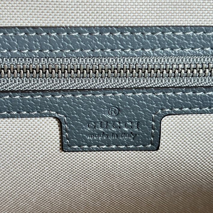 グッチ直営アウトレット店 GUCCI オフディア 斜め掛け ショルダーバッグ グレー&ブラック 724704 96IWT 1244 グッチ メッセンジャーバッグ メンズ - 画像 (3)