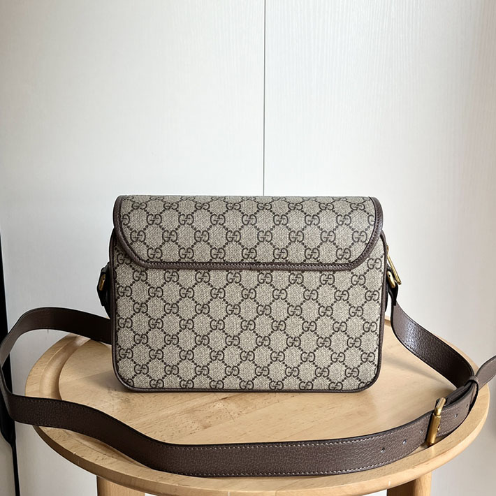 グッチ直営アウトレット店 GUCCI オフディア 斜め掛け ショルダーバッグ ベージュ/エボニー/トープ 724704 96IWT 8642 グッチ メッセンジャーバッグ レディース - 画像 (9)