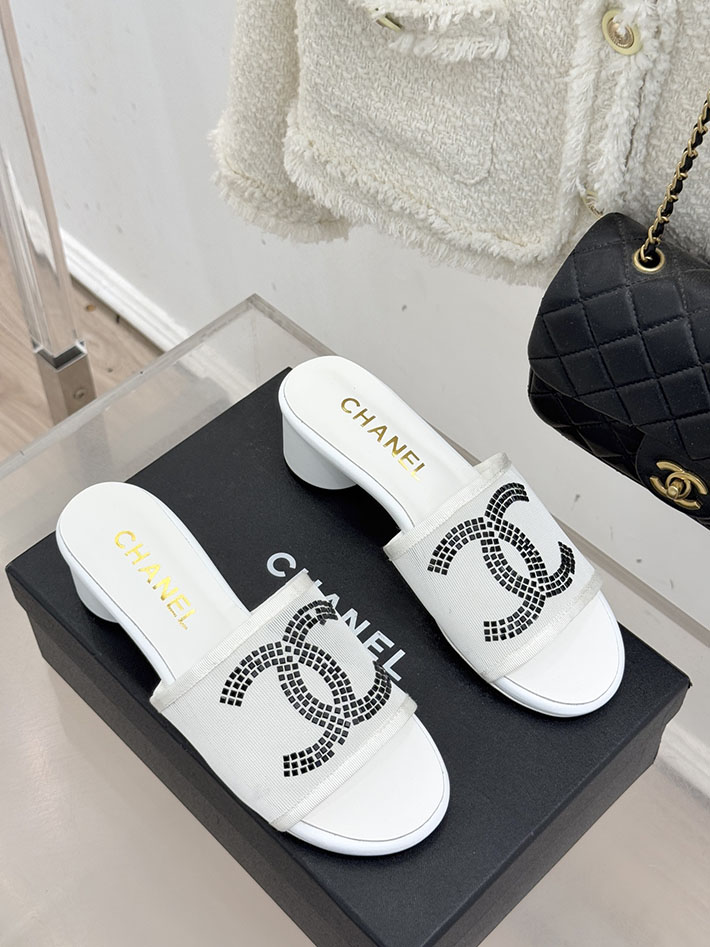 最高級シャネルスーパーコピー CHANEL ココマーク サンダル ミュール ヒール レザー 靴 ホワイト 2630888 シャネル サンダル 白 - 画像 (9)