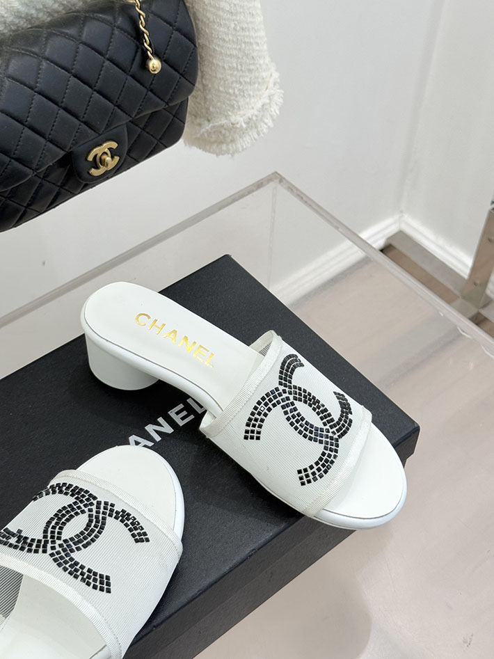 最高級シャネルスーパーコピー CHANEL ココマーク サンダル ミュール ヒール レザー 靴 ホワイト 2630888 シャネル サンダル 白 - 画像 (7)