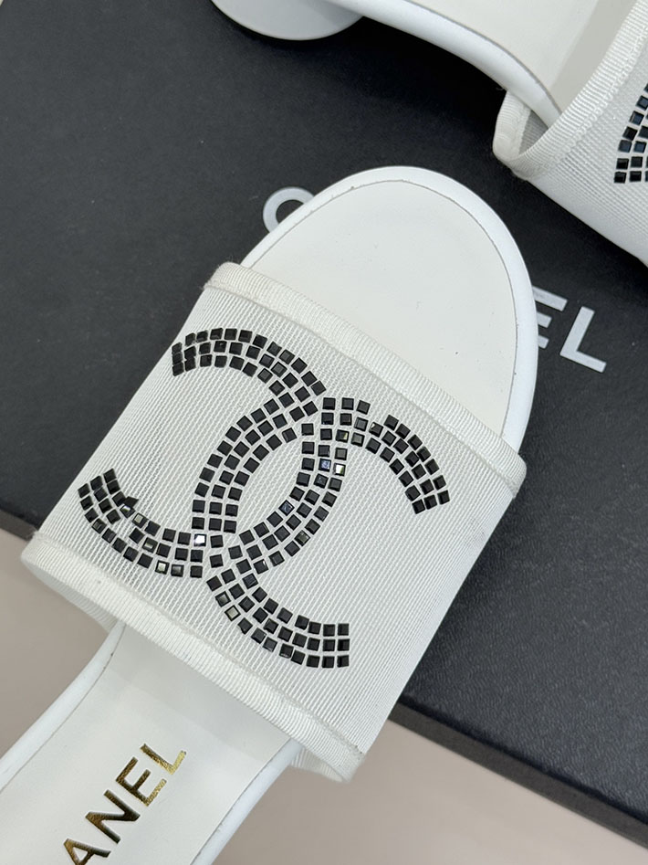 最高級シャネルスーパーコピー CHANEL ココマーク サンダル ミュール ヒール レザー 靴 ホワイト 2630888 シャネル サンダル 白 - 画像 (5)