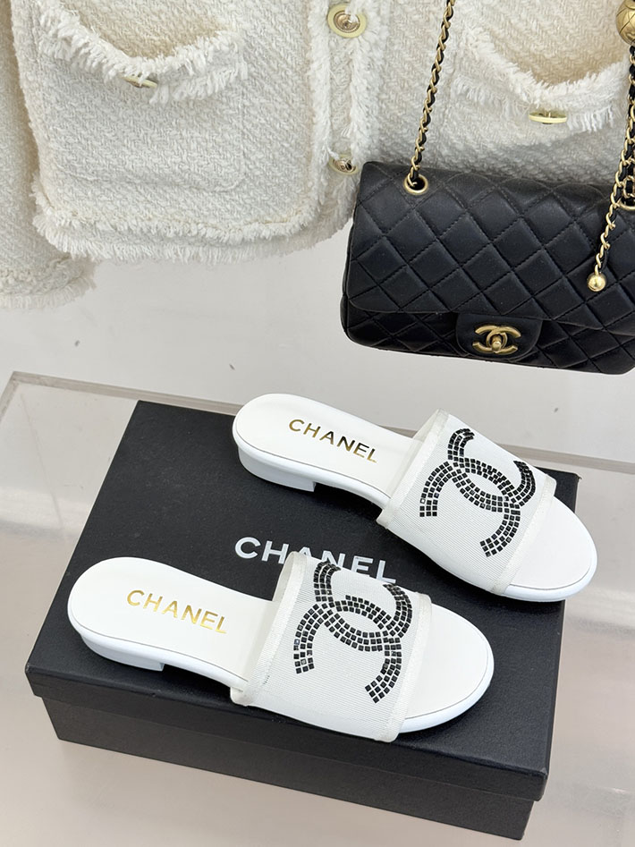 最高級シャネルスーパーコピー CHANEL ココマーク サンダル ミュール ヒール レザー 靴 ホワイト 2630891 レディース シャネル サンダル - 画像 (8)