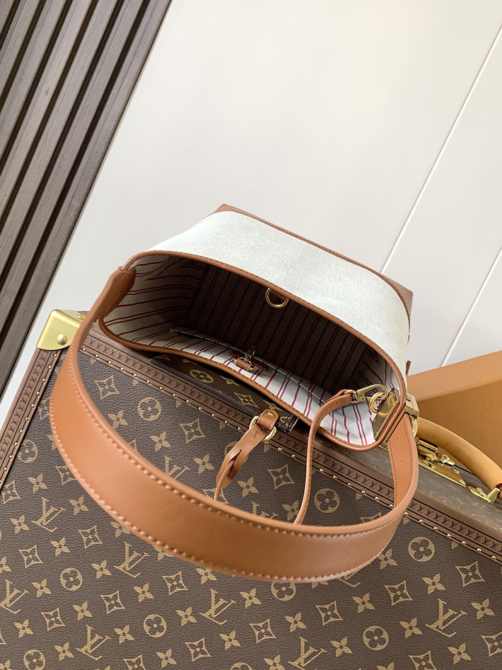 ルイヴィトン販売店舗 レディースバッグ Louis Vuitton ロウキー・ホーボー PM エクリュ コニャック M25468 ルイヴィトン ロウキーホーボー 芸能人 - 画像 (3)