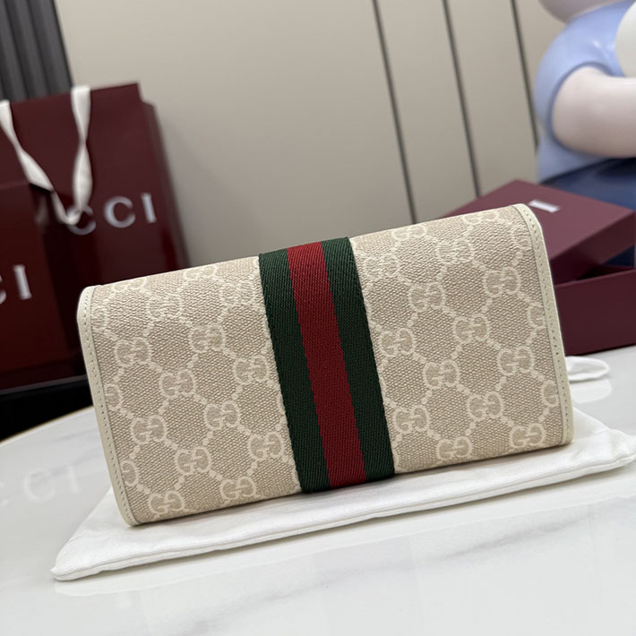 グッチ 財布 アウトレット GUCCI オフィディア コンチネンタルウォレット ベージュ&ホワイト/ベージュ 838485 FAE0L 9682 グッチ 長財布 レディース 人気 - 画像 (10)