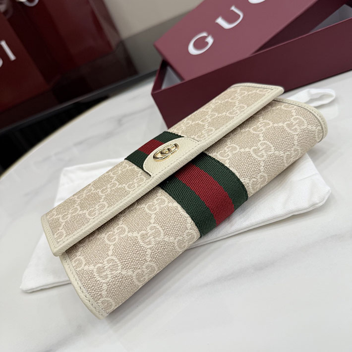 グッチ 財布 アウトレット GUCCI オフィディア コンチネンタルウォレット ベージュ&ホワイト/ベージュ 838485 FAE0L 9682 グッチ 長財布 レディース 人気 - 画像 (9)