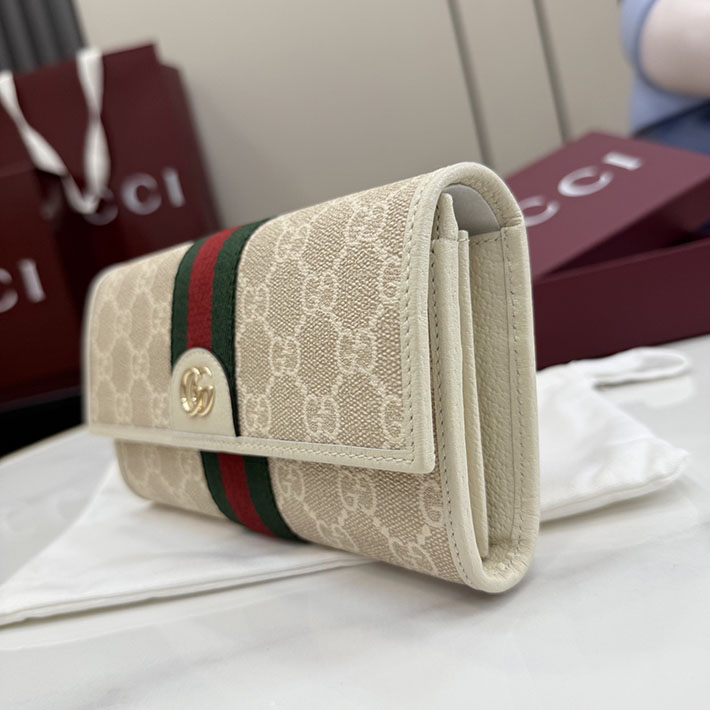 グッチ 財布 アウトレット GUCCI オフィディア コンチネンタルウォレット ベージュ&ホワイト/ベージュ 838485 FAE0L 9682 グッチ 長財布 レディース 人気 - 画像 (7)