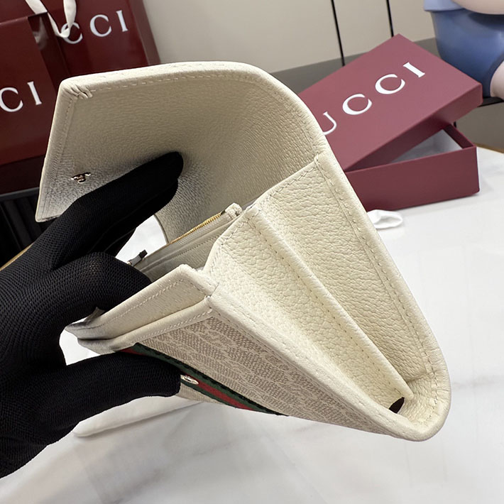 グッチ 財布 アウトレット GUCCI オフィディア コンチネンタルウォレット ベージュ&ホワイト/ベージュ 838485 FAE0L 9682 グッチ 長財布 レディース 人気 - 画像 (5)