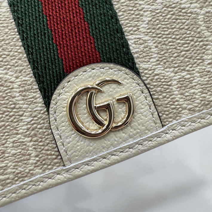 グッチ 財布 アウトレット GUCCI オフィディア 日本限定 スモールウォレット ベージュ&ホワイト 838487 FAE0L 9793 レディース グッチ 財布 - 画像 (7)