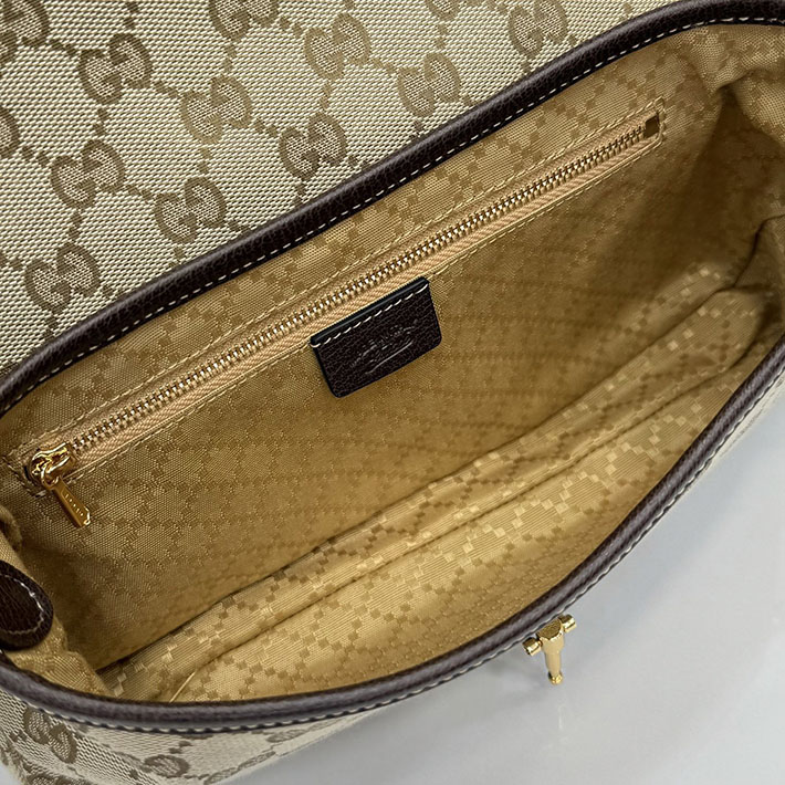 グッチ直営アウトレット店 GUCCI アペリティーヴォ ミディアム ショルダーバッグ サンド&ダークブラウン 866720 FAFV2 9651 GUCCI バッグ 人気ランキング - 画像 (2)