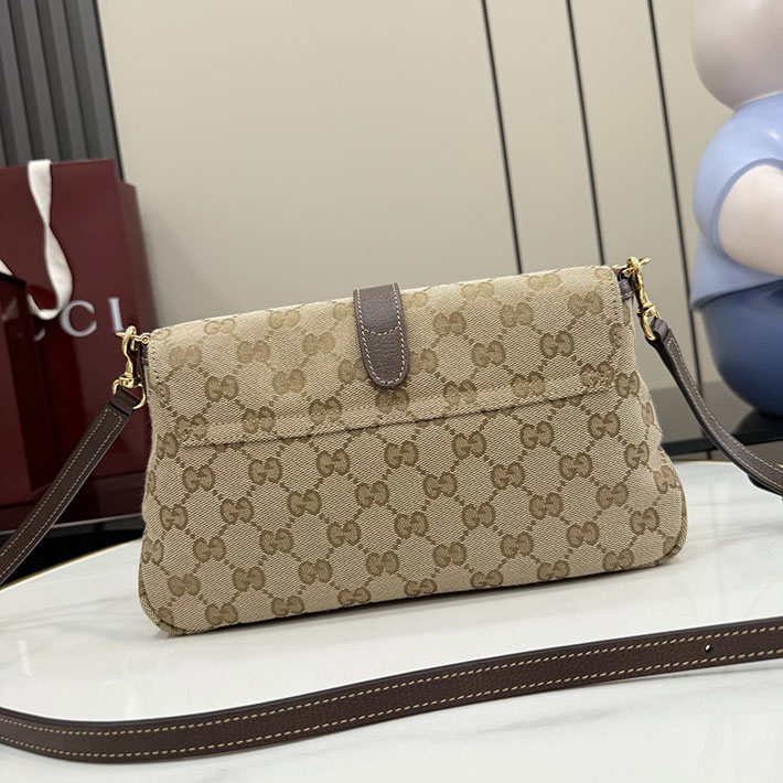グッチ直営アウトレット店 GUCCI アペリティーヴォ ミディアム ショルダーバッグ サンド&ダークブラウン 866720 FAFV2 9651 GUCCI バッグ 人気ランキング - 画像 (11)