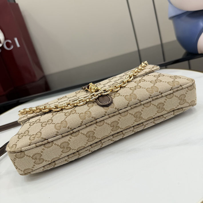 グッチ直営アウトレット店 GUCCI アペリティーヴォ ミディアム ショルダーバッグ サンド&ダークブラウン 866720 FAFV2 9651 GUCCI バッグ 人気ランキング - 画像 (10)