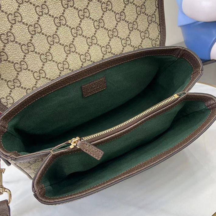 グッチ直営アウトレット店 GUCCI オフィディア ミディアム トップハンドルバッグ ベージュ&ダークブラウン 836842 FAE0J 9867 GUCCI オフィディア 口コミ - 画像 (2)
