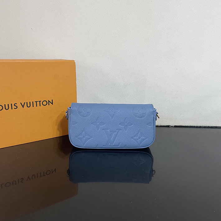ルイヴィトン販売店舗 レディースバッグ Louis Vuitton ウォレット オン チェーン・アイビー ウォッシュド・ブルー M27755 ヴィトン チェーンウォレット - 画像 (8)