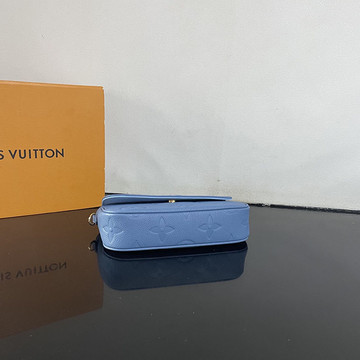 ルイヴィトン販売店舗 レディースバッグ Louis Vuitton ウォレット オン チェーン・アイビー ウォッシュド・ブルー M27755 ヴィトン チェーンウォレット - 画像 (7)