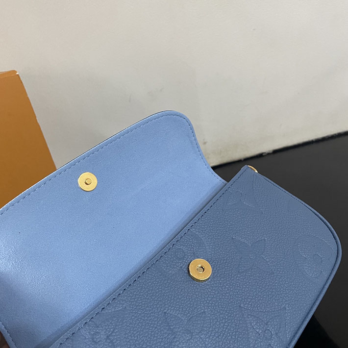 ルイヴィトン販売店舗 レディースバッグ Louis Vuitton ウォレット オン チェーン・アイビー ウォッシュド・ブルー M27755 ヴィトン チェーンウォレット - 画像 (5)