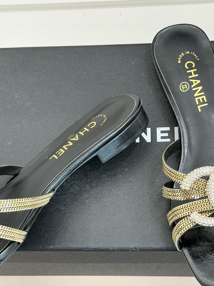 最高級シャネルスーパーコピー CHANEL ココマーク サンダル ストラップサンダル 2026新作 ブラック 2630925 シャネル サンダル 安い - 画像 (5)