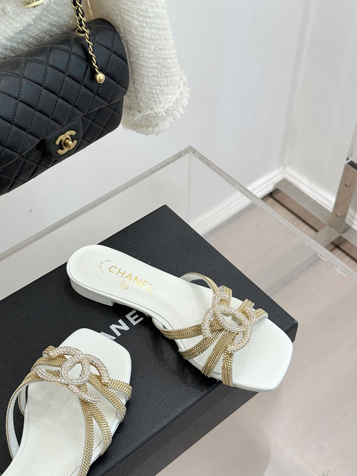 最高級シャネルスーパーコピー CHANEL ココマーク サンダル ストラップサンダル 2026新作 ホワイト 2630926 シャネル サンダル レディース - 画像 (6)