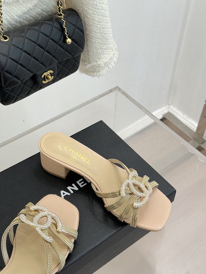 最高級シャネルスーパーコピー CHANEL ココマーク サンダル ストラップサンダル 2026新作 ピンク 2630927 革靴 サンダル レディース - 画像 (6)