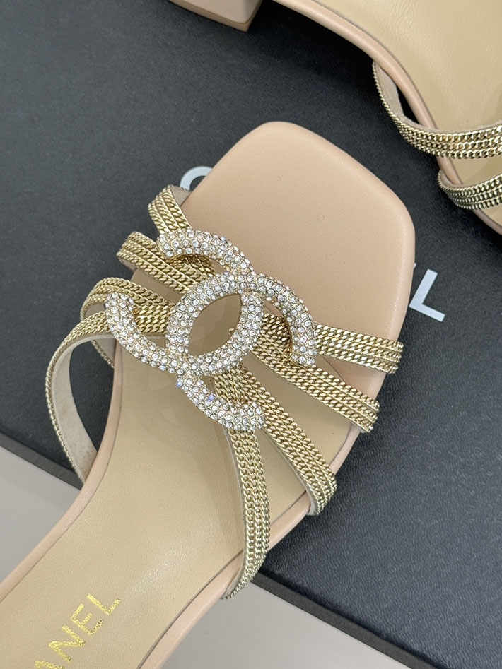 最高級シャネルスーパーコピー CHANEL ココマーク サンダル ストラップサンダル 2026新作 ピンク 2630927 革靴 サンダル レディース - 画像 (4)