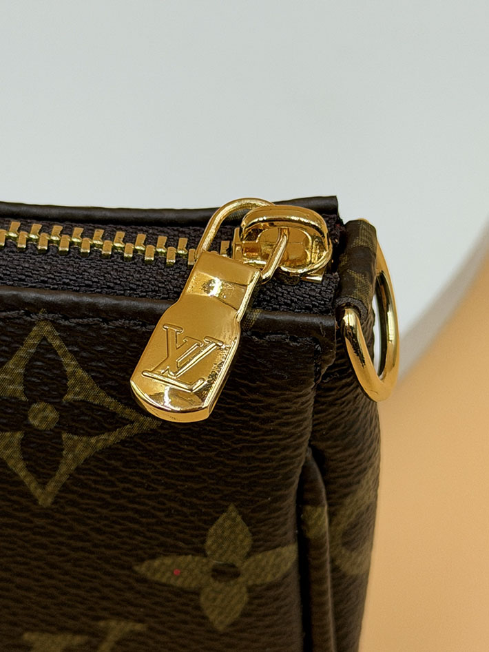 ルイヴィトン販売店舗 レディースバッグ LV ミニポシェット・アクセソワール ヴィヴィエンヌ モノグラム レッド M12205 ルイヴィトン ミニバッグ 人気 - 画像 (7)