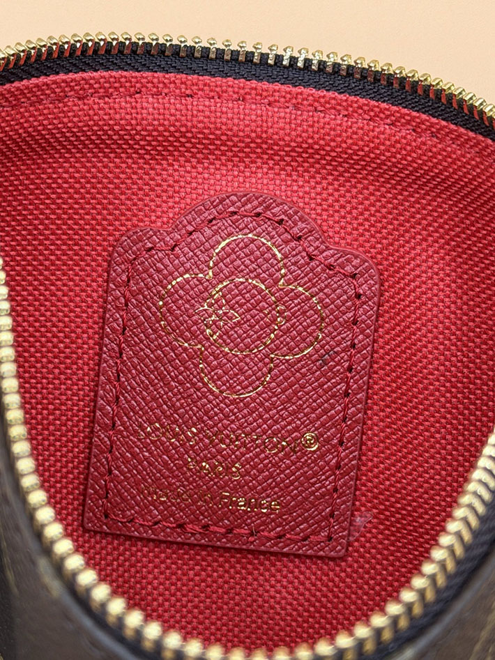 ルイヴィトン販売店舗 レディースバッグ LV ミニポシェット・アクセソワール ヴィヴィエンヌ モノグラム レッド M12205 ルイヴィトン ミニバッグ 人気 - 画像 (6)