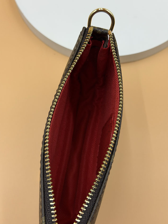 ルイヴィトン販売店舗 レディースバッグ LV ミニポシェット・アクセソワール ヴィヴィエンヌ モノグラム レッド M12205 ルイヴィトン ミニバッグ 人気 - 画像 (5)