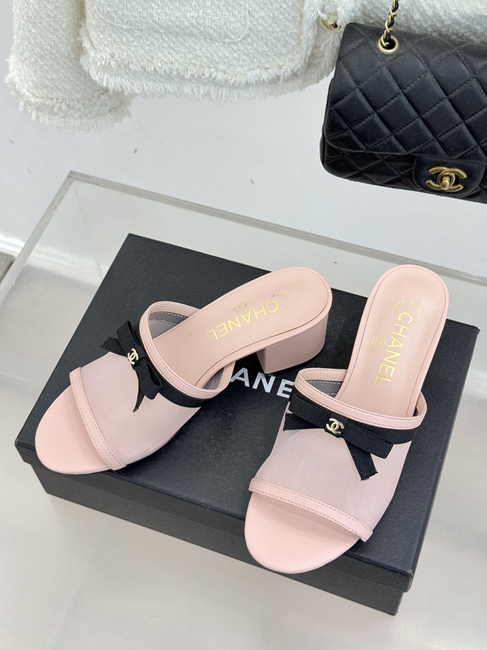 最高級シャネルスーパーコピー CHANEL メッシュ ミュール サンダル レディース 疲れない 2026新作 ピンク 2630937 シャネル サンダル ピンク - 画像 (9)