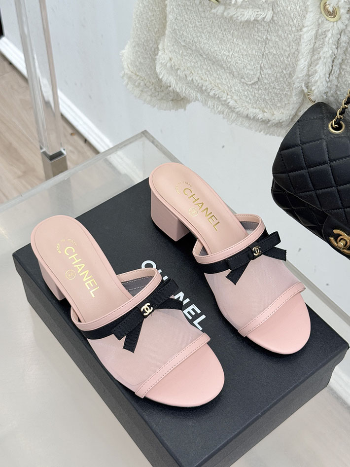 最高級シャネルスーパーコピー CHANEL メッシュ ミュール サンダル レディース 疲れない 2026新作 ピンク 2630937 シャネル サンダル ピンク - 画像 (8)