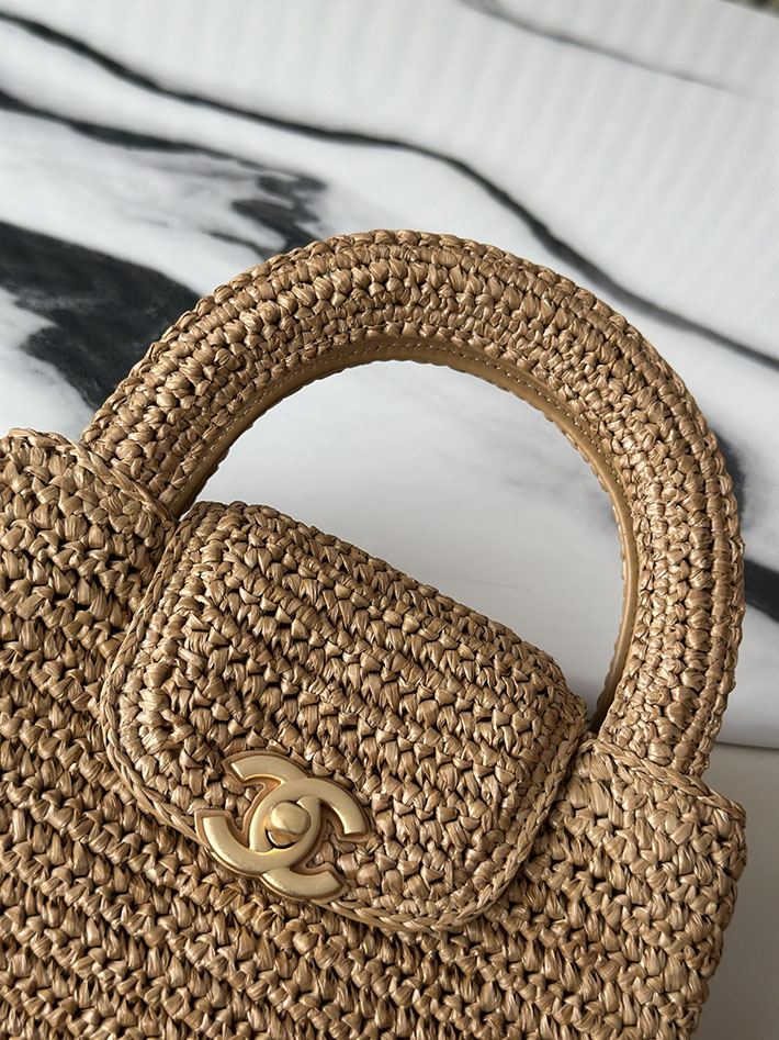 シャネル 新作バッグ 2026 CHANEL ミニ ショッピング バッグ ダークベージュ AS4416-B22677-U5552 レディース シャネル バッグ 安い順 - 画像 (7)
