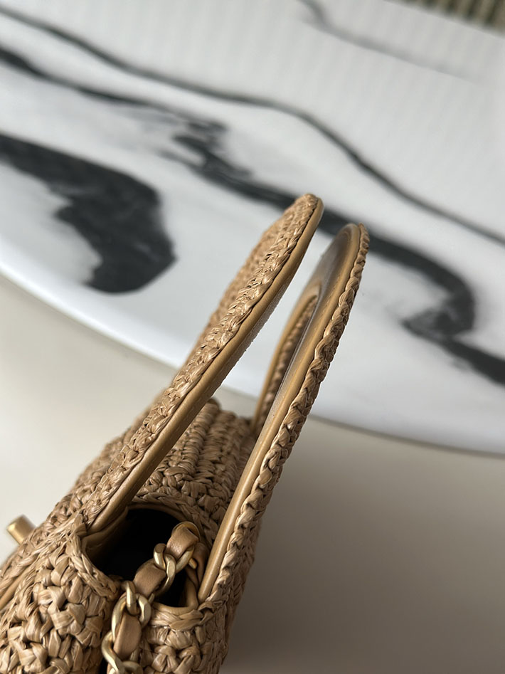 シャネル 新作バッグ 2026 CHANEL ミニ ショッピング バッグ ダークベージュ AS4416-B22677-U5552 レディース シャネル バッグ 安い順 - 画像 (6)