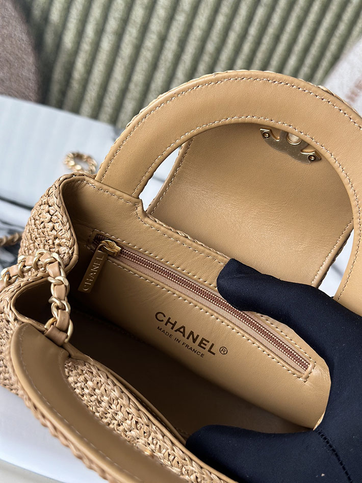 シャネル 新作バッグ 2026 CHANEL ミニ ショッピング バッグ ダークベージュ AS4416-B22677-U5552 レディース シャネル バッグ 安い順 - 画像 (2)