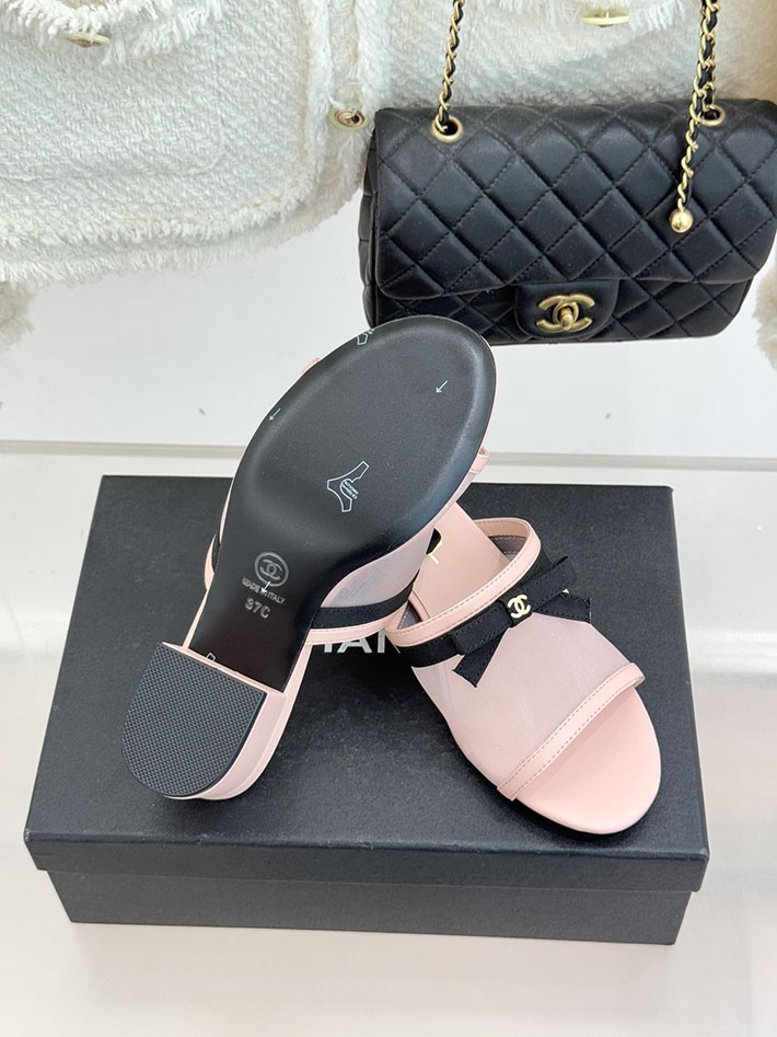 最高級シャネルスーパーコピー CHANEL メッシュ ミュール サンダル レディース 疲れない 2026新作 ピンク 2630937 シャネル サンダル ピンク - 画像 (2)