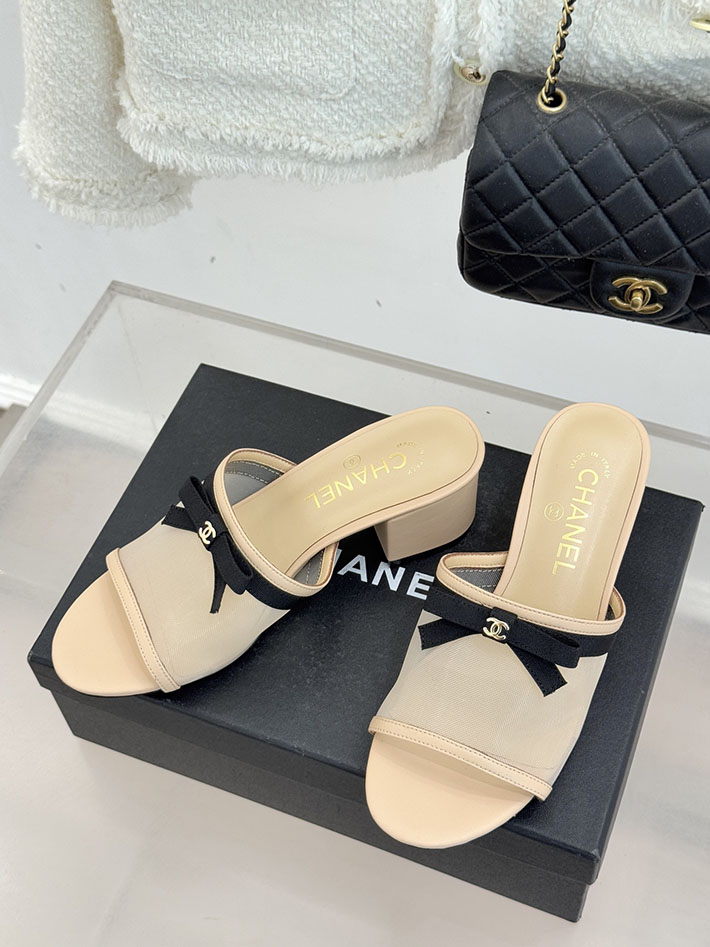 最高級シャネルスーパーコピー CHANEL メッシュ ミュール サンダル レディース 疲れない 2026新作 ベージュ 2630938 シャネル サンダル 安い - 画像 (9)